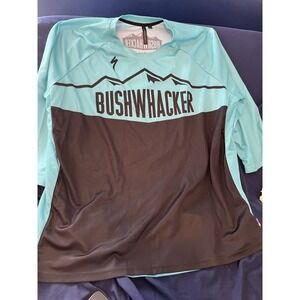 mens t shirts graphic Bushwackers Teal And Black Size 3XL